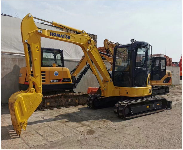 Second Hand Komatsu PC55MR-3 Hydraulic Crawler Excavator High Quality Used Komatsu PC55MR-3 Digger for sale - Minigravemaskine: billede 1 Second Hand Komatsu PC55MR-3 Hydraulic Crawler Excavator High Quality Used Komatsu PC55MR-3 Digger for sale - Minigravemaskine: billede 1