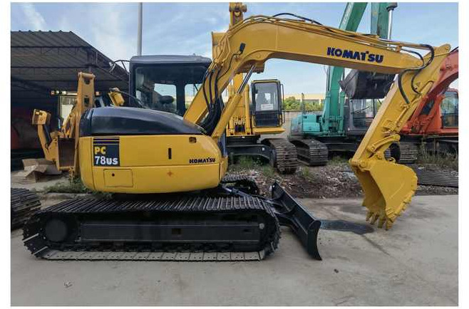 Used Komatsu Pc78 Excavator pc78us in Good condition pc70 60 55 56 90 Komatsu mini excavators in stock - Gravemaskine: billede 1 Used Komatsu Pc78 Excavator pc78us in Good condition pc70 60 55 56 90 Komatsu mini excavators in stock - Gravemaskine: billede 1