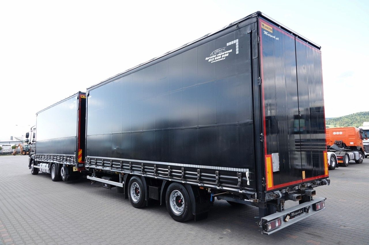 DAF XF 480 / ZESTAW TANDEM / 120 M3 / PRZEJAZDOWY / - Lastbil med presenning: billede 2 DAF XF 480 / ZESTAW TANDEM / 120 M3 / PRZEJAZDOWY / - Lastbil med presenning: billede 2
