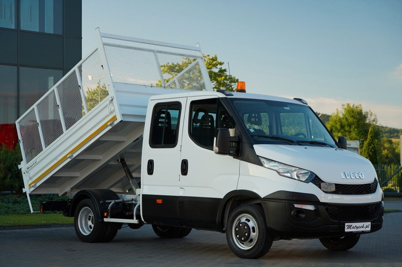 Iveco DAILY 35-110 / - Ladbil med tip, Mandskabsbil: billede 1 Iveco DAILY 35-110 / - Ladbil med tip, Mandskabsbil: billede 1