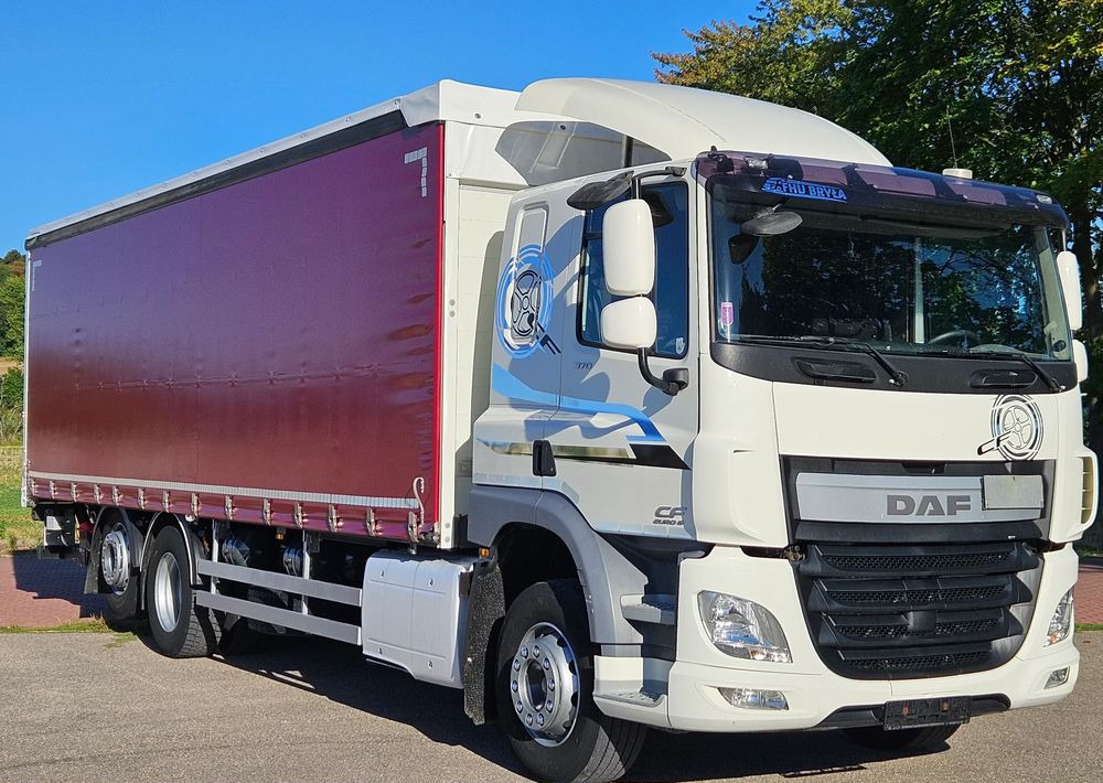 DAF CF370/410/BURTO-FIRANKA/RETARDER/WINDA/OŚ SKRĘTNA-PODNOSZONA/E6/SPROWADZONY/20PALET/BURTO-FIRANKA - Lastbil med presenning: billede 2 DAF CF370/410/BURTO-FIRANKA/RETARDER/WINDA/OŚ SKRĘTNA-PODNOSZONA/E6/SPROWADZONY/20PALET/BURTO-FIRANKA - Lastbil med presenning: billede 2