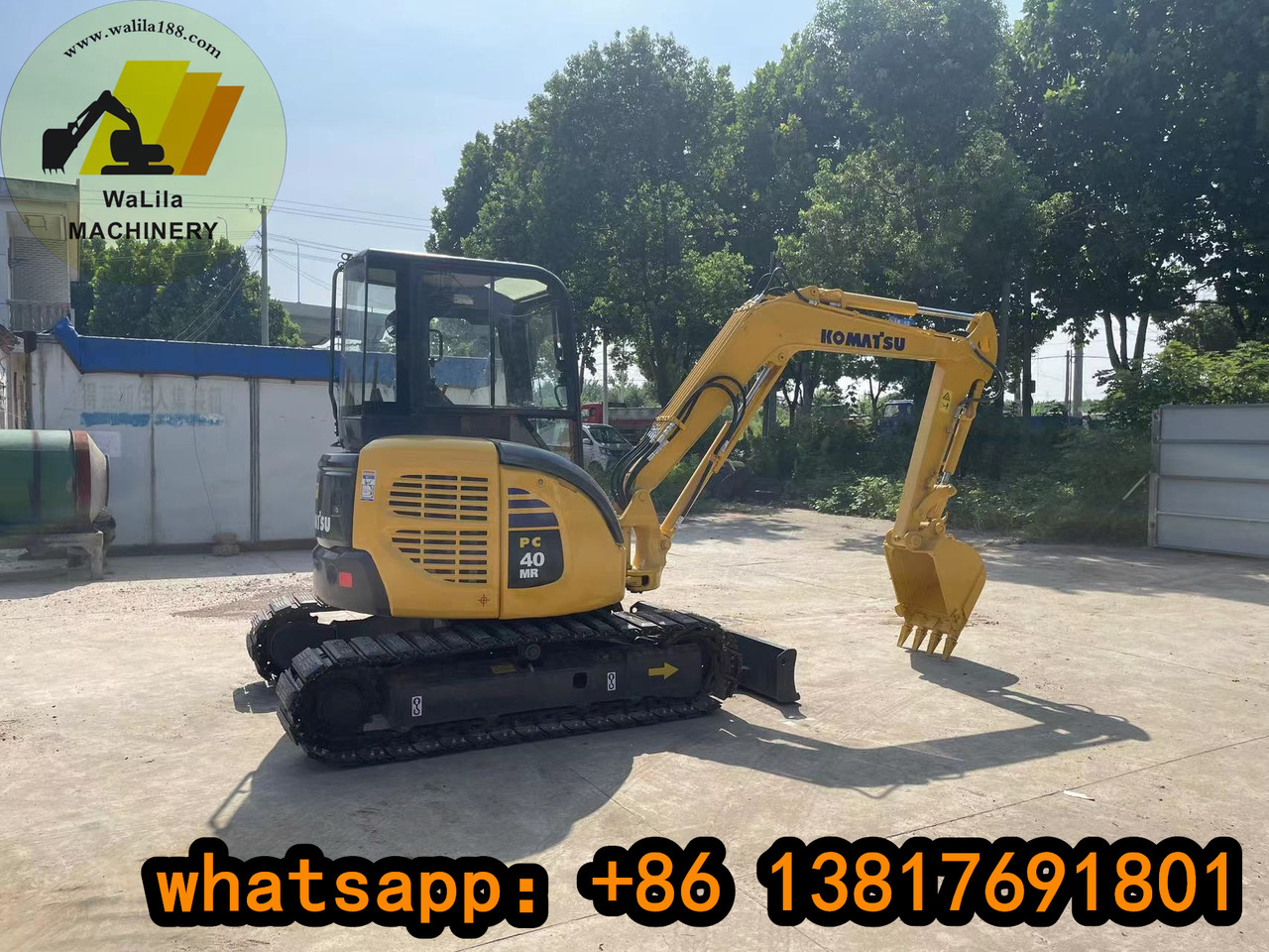 KOMATSU PC 40 MR-3 - Minigravemaskine: billede 5 KOMATSU PC 40 MR-3 - Minigravemaskine: billede 5