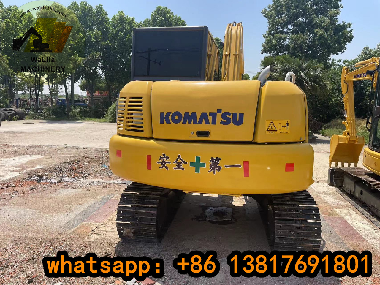 KOMATSU PC 70-8 - Minigravemaskine: billede 4 KOMATSU PC 70-8 - Minigravemaskine: billede 4