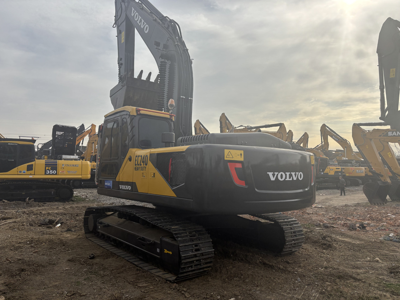 Volvo EC 240 - Bæltegravemaskine: billede 4 Volvo EC 240 - Bæltegravemaskine: billede 4