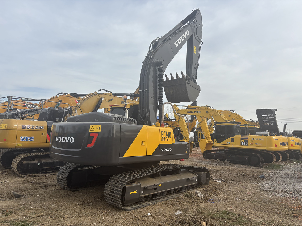 Volvo EC 240 - Bæltegravemaskine: billede 2 Volvo EC 240 - Bæltegravemaskine: billede 2