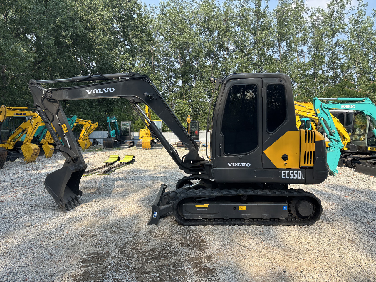 Volvo EC55D Rubber track - Minigravemaskine: billede 3 Volvo EC55D Rubber track - Minigravemaskine: billede 3