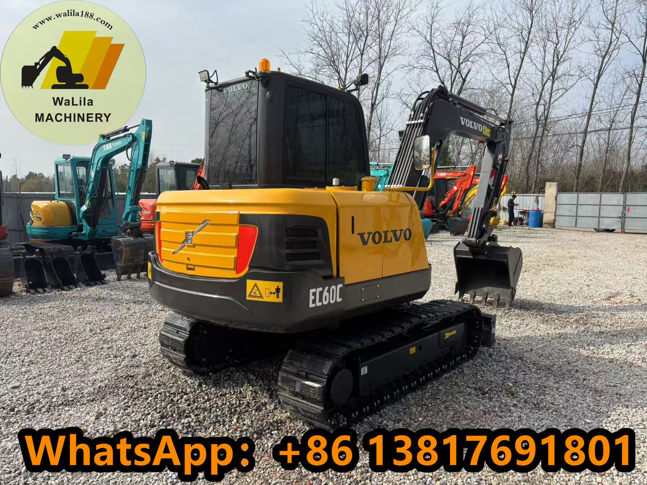 Minigravemaskine volvo EC60D [ Copy ]: billede 9