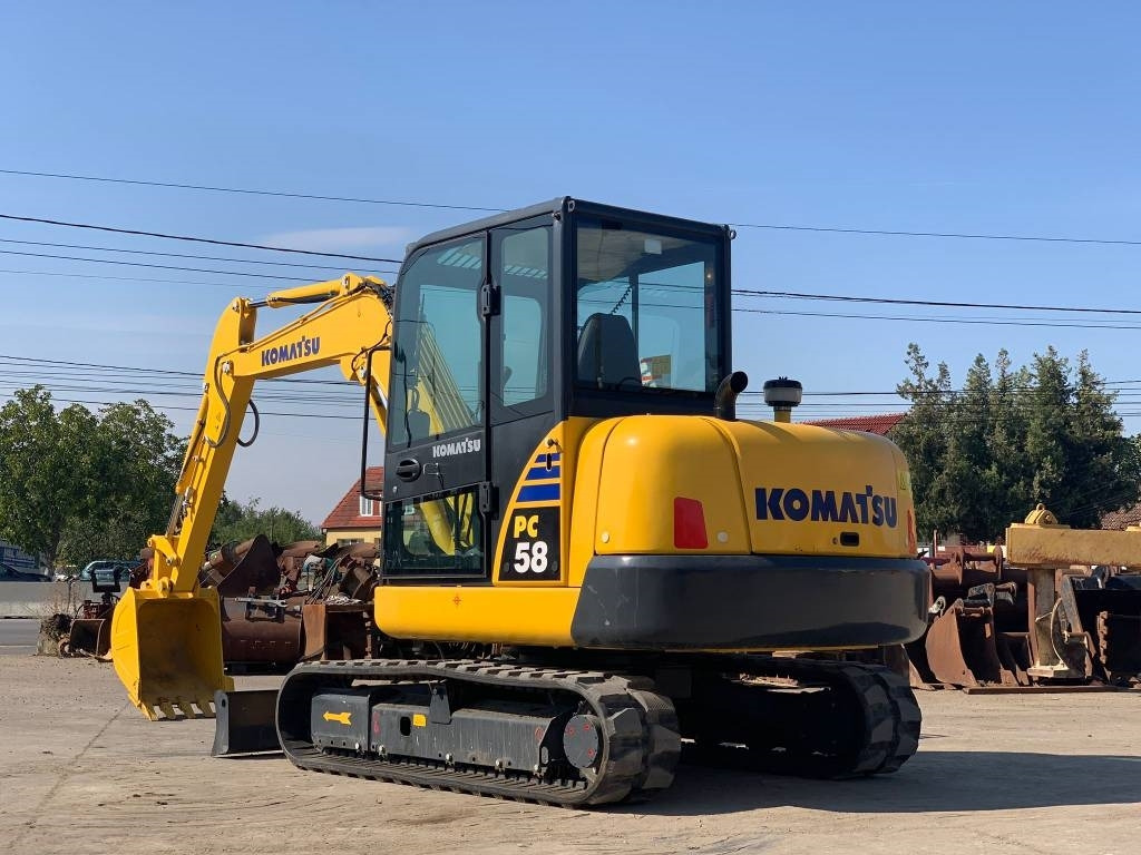 Komatsu PC58-8 - Minigravemaskine: billede 3 Komatsu PC58-8 - Minigravemaskine: billede 3