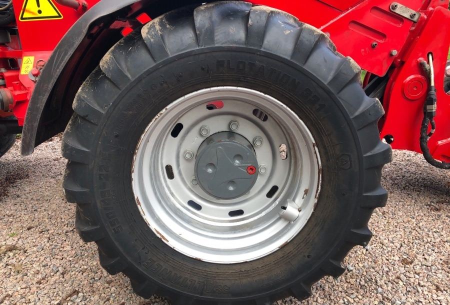 WEIDEMANN 5080T - Gummihjulslæsser: billede 5 WEIDEMANN 5080T - Gummihjulslæsser: billede 5