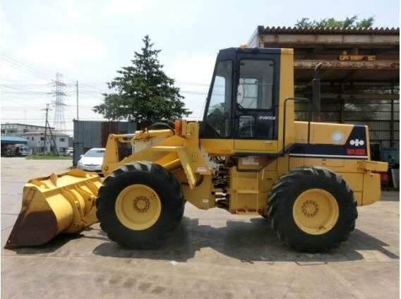Komatsu wa100-1 - Gummihjulslæsser: billede 3 Komatsu wa100-1 - Gummihjulslæsser: billede 3