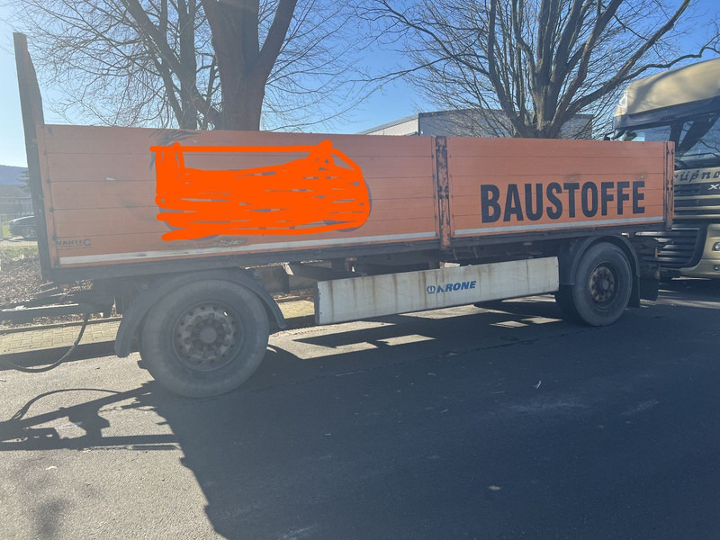 Krone Baustoff Anhänger Luftgefedert ABS - Ladtrailer: billede 1 Krone Baustoff Anhänger Luftgefedert ABS - Ladtrailer: billede 1