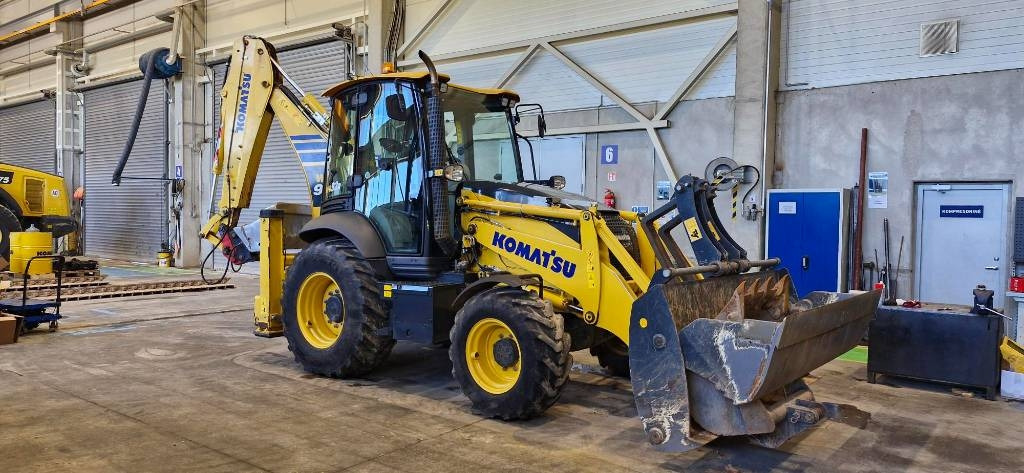 Komatsu WB 93 R - Gravelæssemaskine: billede 1 Komatsu WB 93 R - Gravelæssemaskine: billede 1
