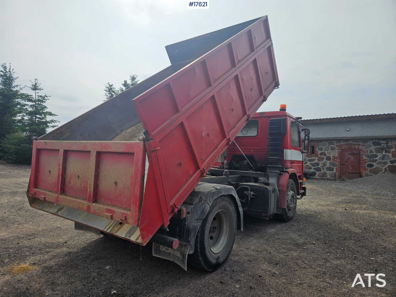 Tipvogn lastbil 1996 Scania 93M 280: billede 6