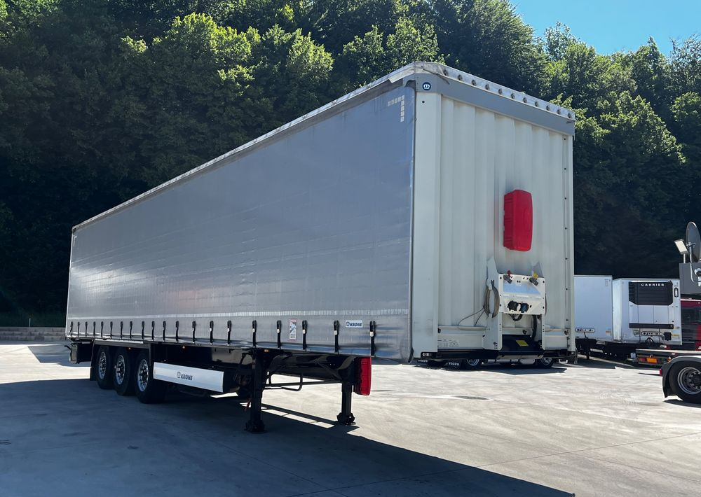 Krone Firanka Coilmulde // 9m // Alu Drzwi // Ażury // Oś podnoszona // - Gardintrailer: billede 4 Krone Firanka Coilmulde // 9m // Alu Drzwi // Ażury // Oś podnoszona // - Gardintrailer: billede 4