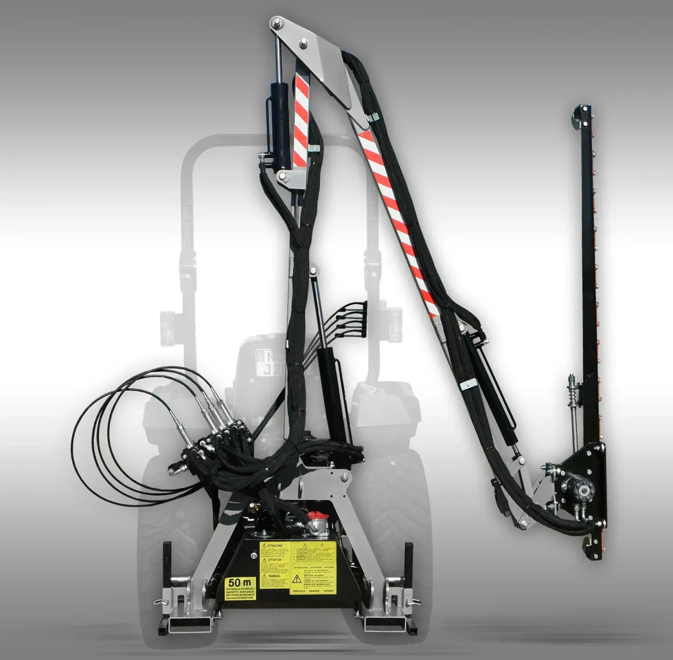 Slagleklipper Hydrauliczne nożyce do żywopłotu Jansen HMB-180, Hydrauliczna listwa tnąca: billede 1