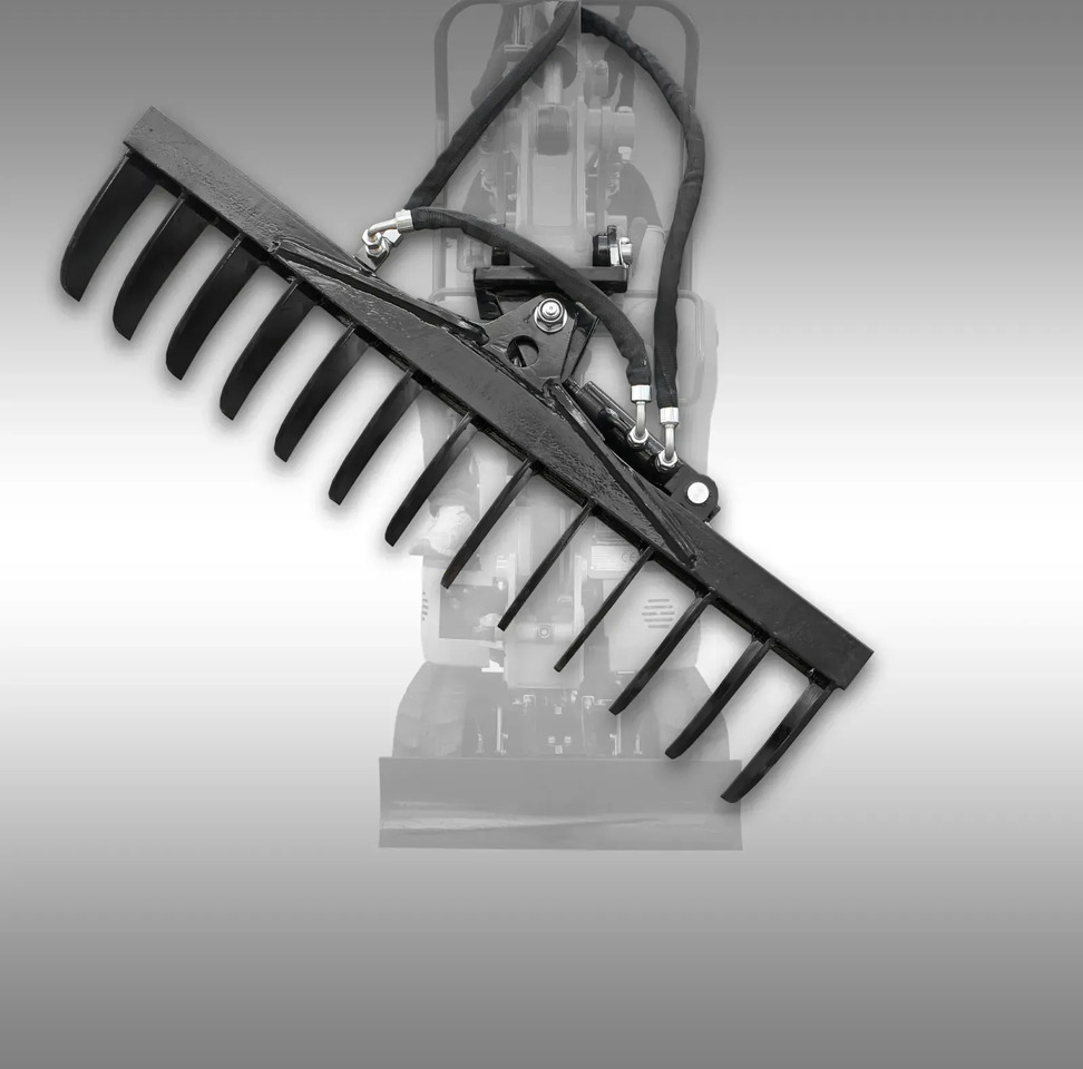 Hydraulicznie obracana grabie do Jansen MB-800 - Høvender: billede 2 Hydraulicznie obracana grabie do Jansen MB-800 - Høvender: billede 2