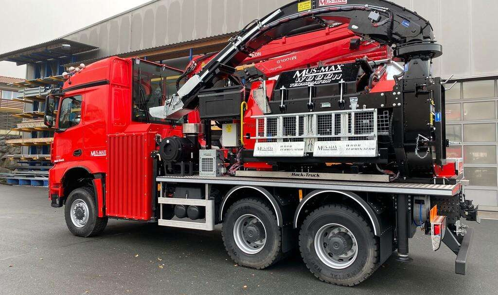 Mercedes MUSMAX WT11 NMV - Flishugger, Lastbil: billede 3 Mercedes MUSMAX WT11 NMV - Flishugger, Lastbil: billede 3