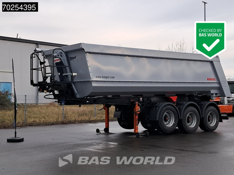 Kögel S24-4 3 axles 27m3 Liftachse - Tipvogn sættevogn: billede 1 Kögel S24-4 3 axles 27m3 Liftachse - Tipvogn sættevogn: billede 1