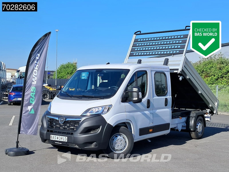 Opel Movano 140PS Dreiseitenkipper 3,5t Doppelkabine Klima Tempomat Kieper 2m3 A/C Cruise control - Ladbil med tip: billede 1 Opel Movano 140PS Dreiseitenkipper 3,5t Doppelkabine Klima Tempomat Kieper 2m3 A/C Cruise control - Ladbil med tip: billede 1