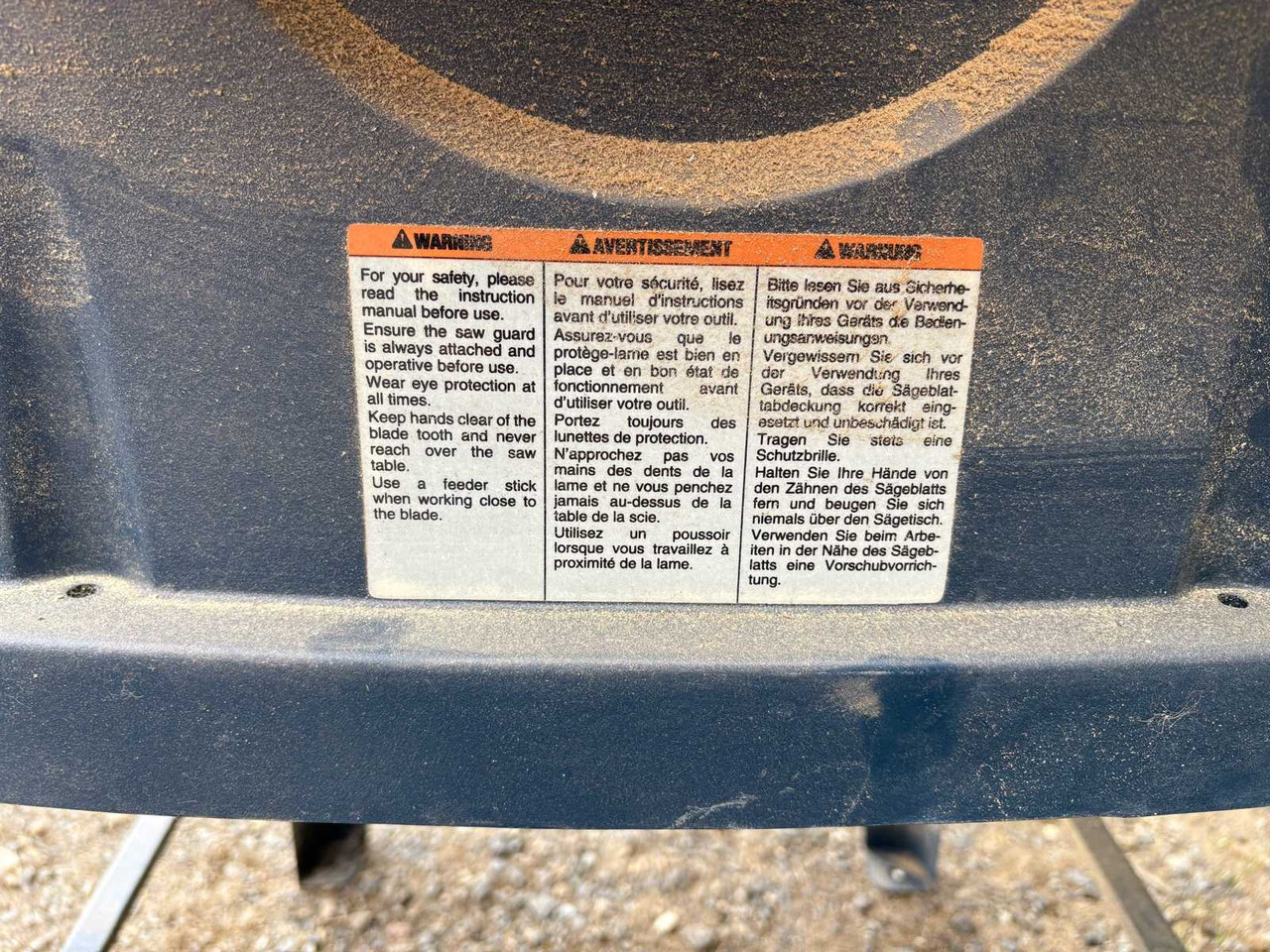 Værktøj/ Udstyr Circular Saw Ryobi ETS1526AL: billede 11