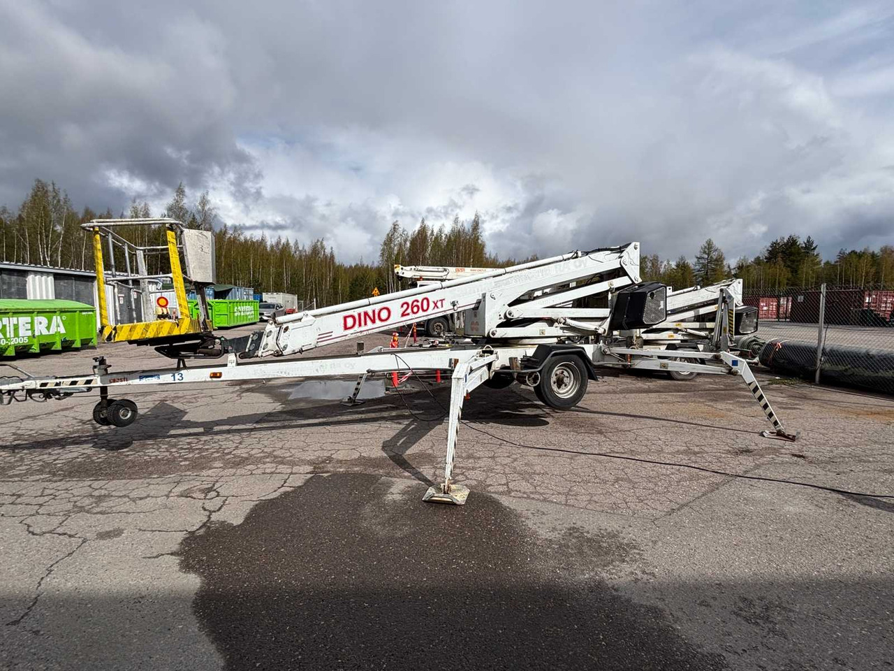 Trailer boom lift Dino 260XT - Trailerlift: billede 1 Trailer boom lift Dino 260XT - Trailerlift: billede 1