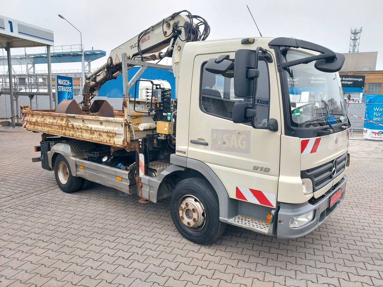 Mercedes-Benz Atego 2 4-Zyl. 4x2 918 TEREX KRAN 3-Seiten Kipp Mercedes-Benz Atego 2 4-Zyl. 4x2 918 TEREX KRAN 3-Seiten Kipp - Tipvogn lastbil, Lastbil med kran: billede 4 Mercedes-Benz Atego 2 4-Zyl. 4x2 918 TEREX KRAN 3-Seiten Kipp Mercedes-Benz Atego 2 4-Zyl. 4x2 918 TEREX KRAN 3-Seiten Kipp - Tipvogn lastbil, Lastbil med kran: billede 4
