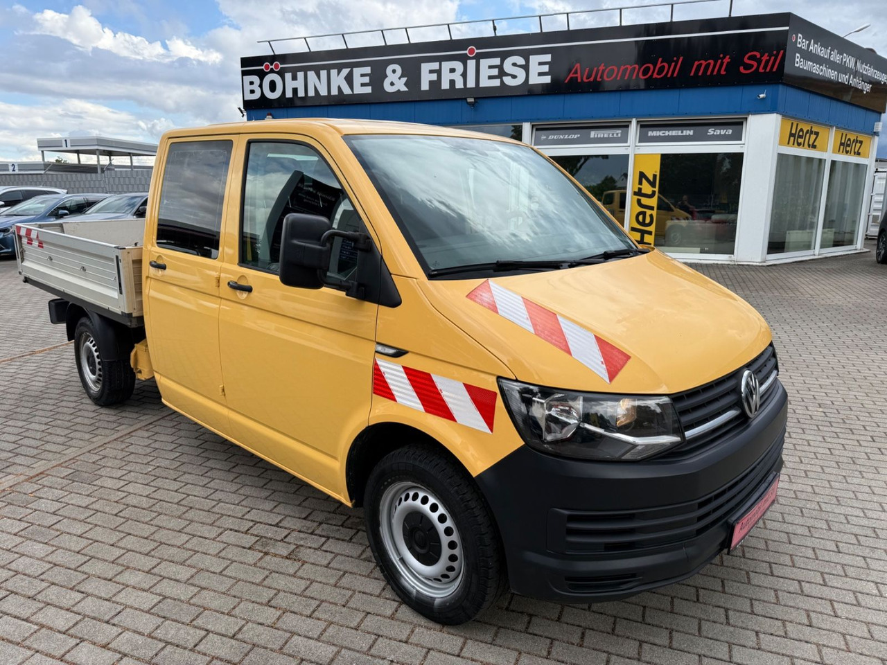 Volkswagen T6 Transporter Pritsche DOKA KLIMA NAVI - Ladbil, Mandskabsbil: billede 1 Volkswagen T6 Transporter Pritsche DOKA KLIMA NAVI - Ladbil, Mandskabsbil: billede 1