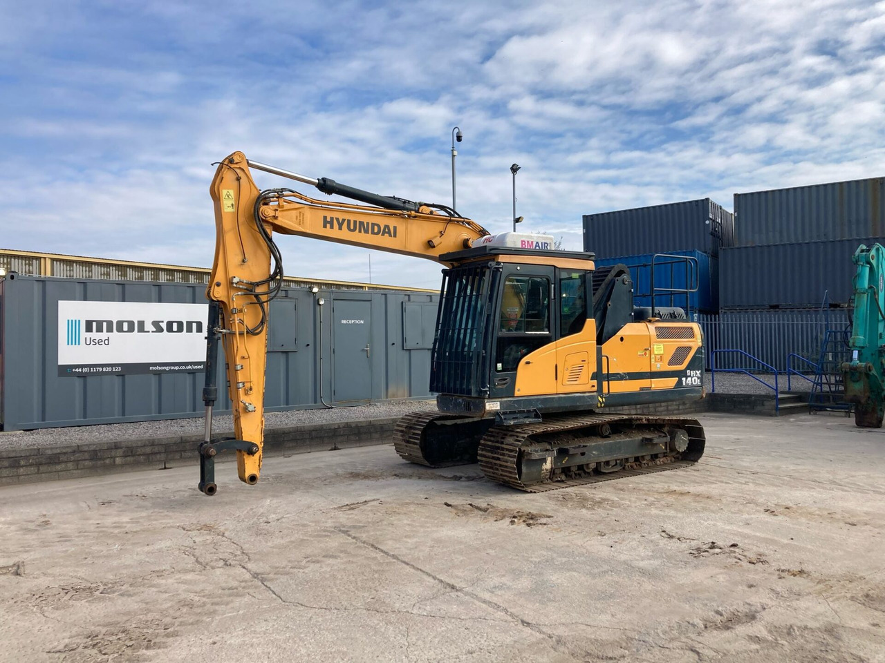 Hyundai HX140L HRC - Bæltegravemaskine: billede 1 Hyundai HX140L HRC - Bæltegravemaskine: billede 1