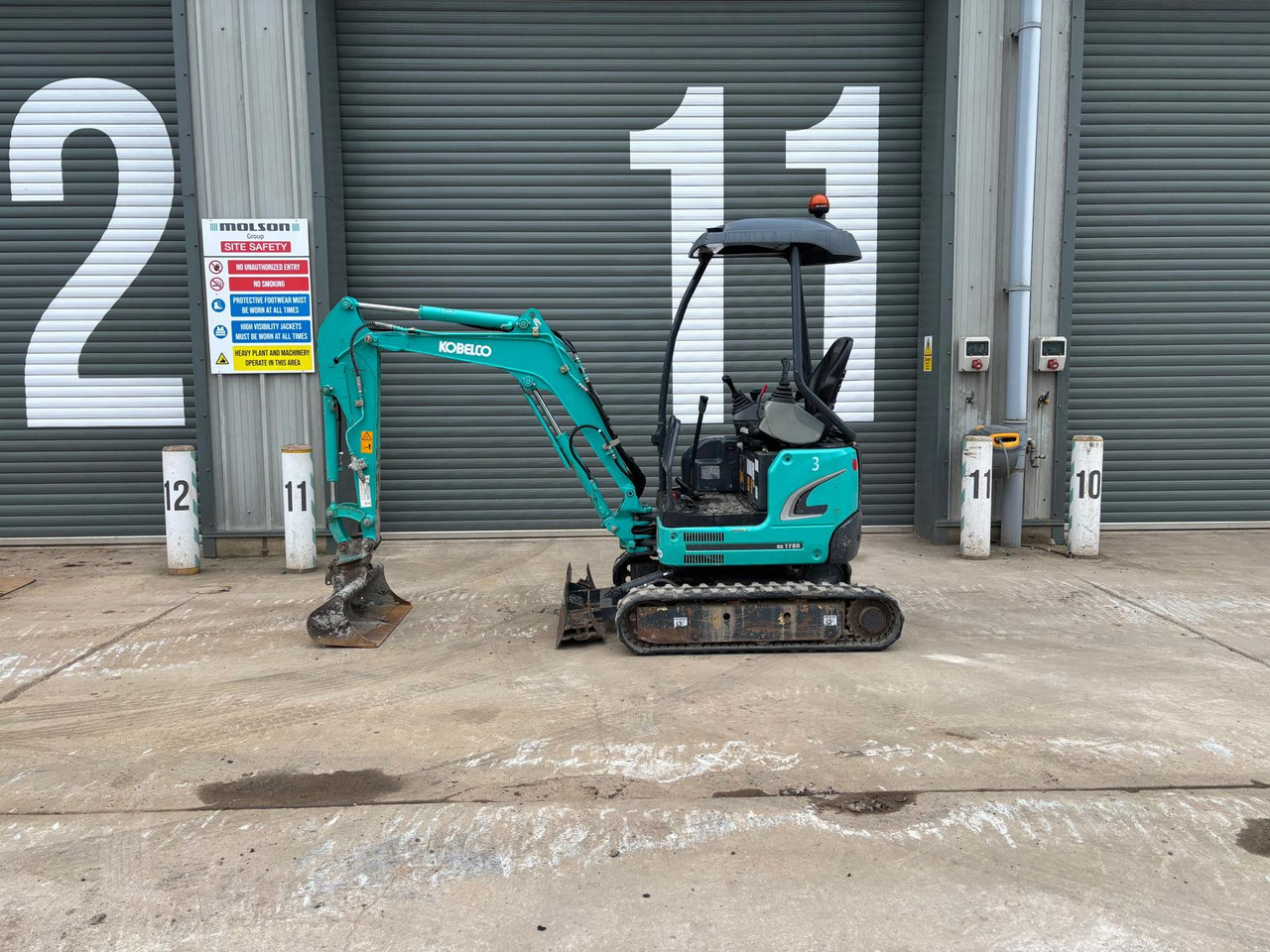 Kobelco SK17SR-3E - Minigravemaskine: billede 2 Kobelco SK17SR-3E - Minigravemaskine: billede 2
