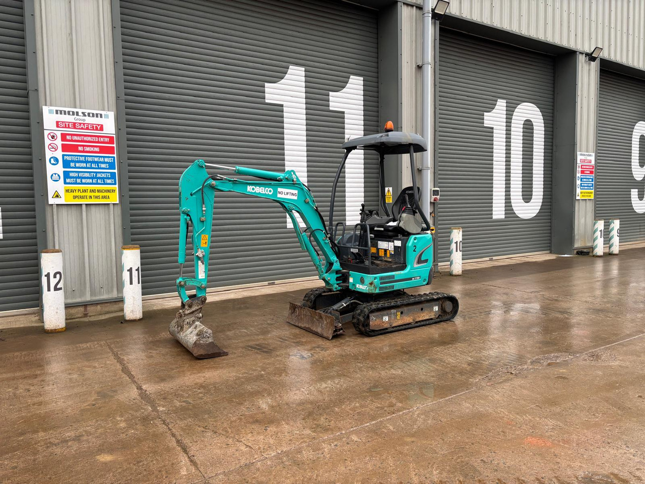 Kobelco SK17SR-3E - Minigravemaskine: billede 1 Kobelco SK17SR-3E - Minigravemaskine: billede 1