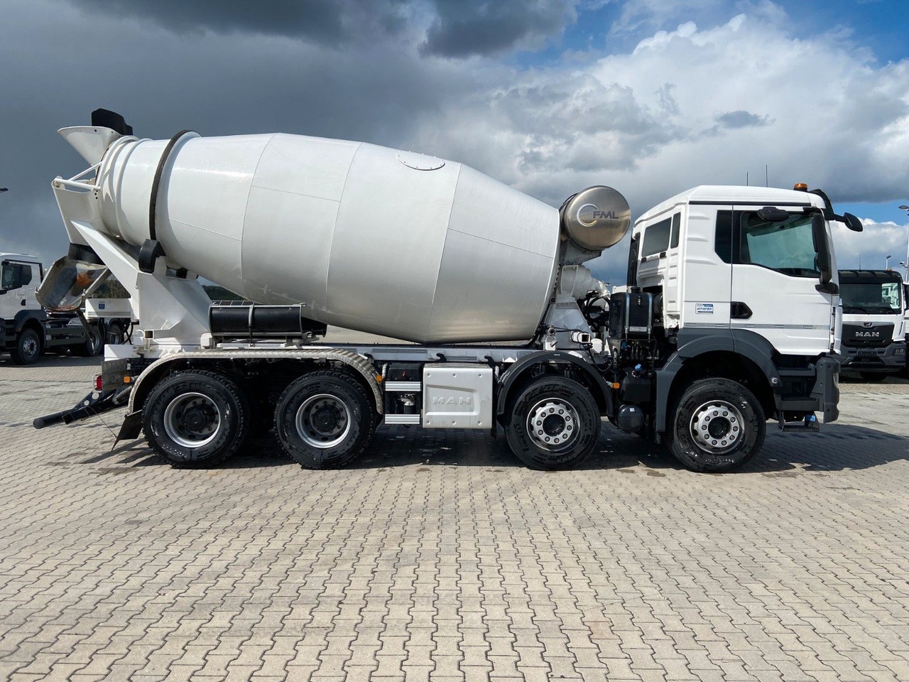 Betonbil MAN TGS 41.430 WECHSELSYSTEM Vorführwagen: billede 9