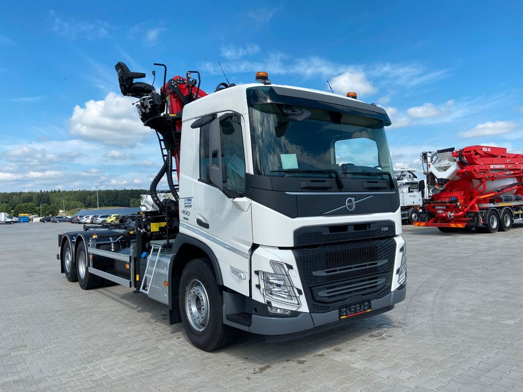 Volvo FM 460 Abrollkipper PALFINGER - EPSILON - Lastbil kroghejs, Lastbil med kran: billede 1 Volvo FM 460 Abrollkipper PALFINGER - EPSILON - Lastbil kroghejs, Lastbil med kran: billede 1