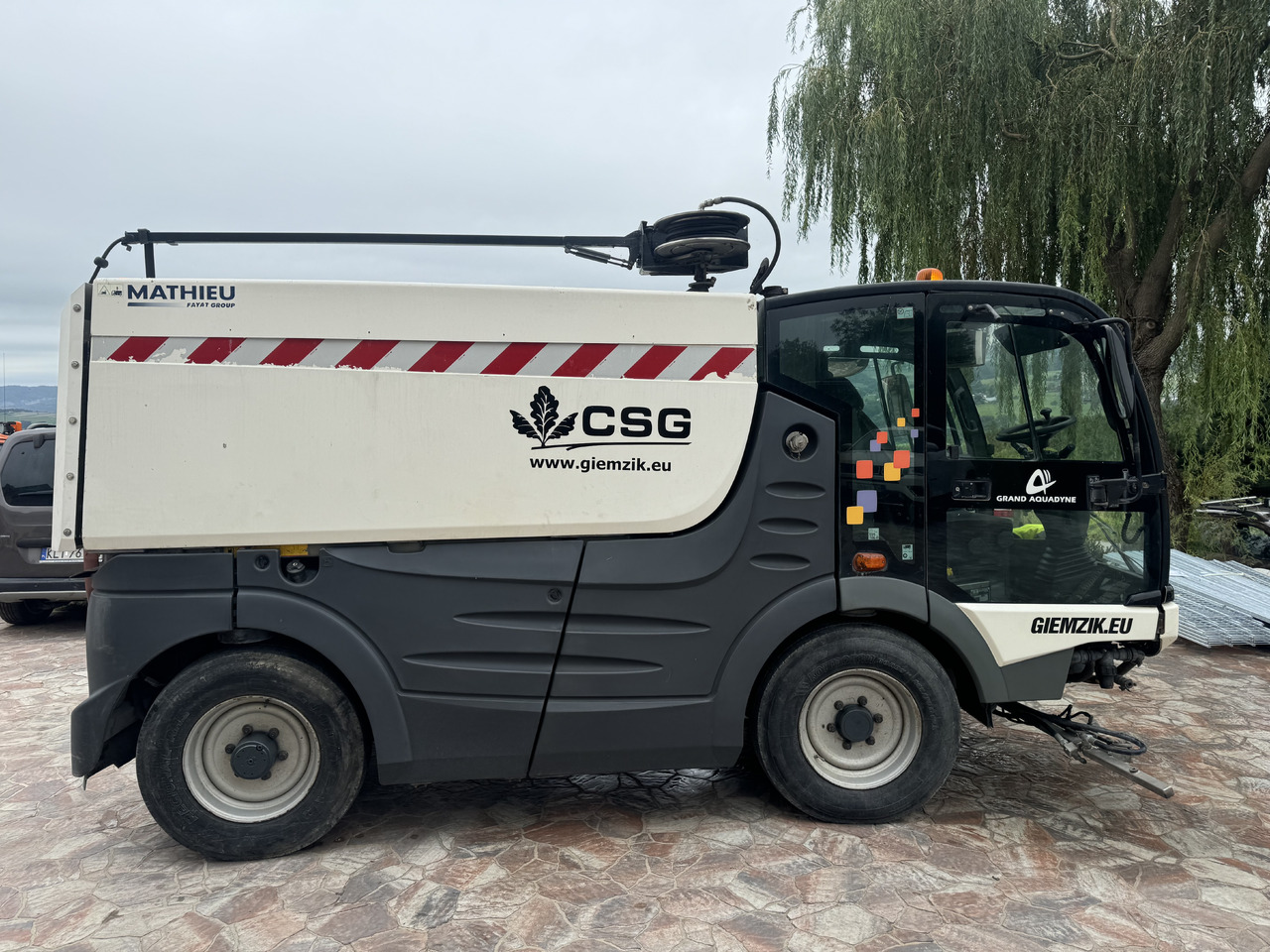 MATHIEU Grand Aquadyne 4000 water truck sprayer HP washer - Fejebil: billede 3 MATHIEU Grand Aquadyne 4000 water truck sprayer HP washer - Fejebil: billede 3