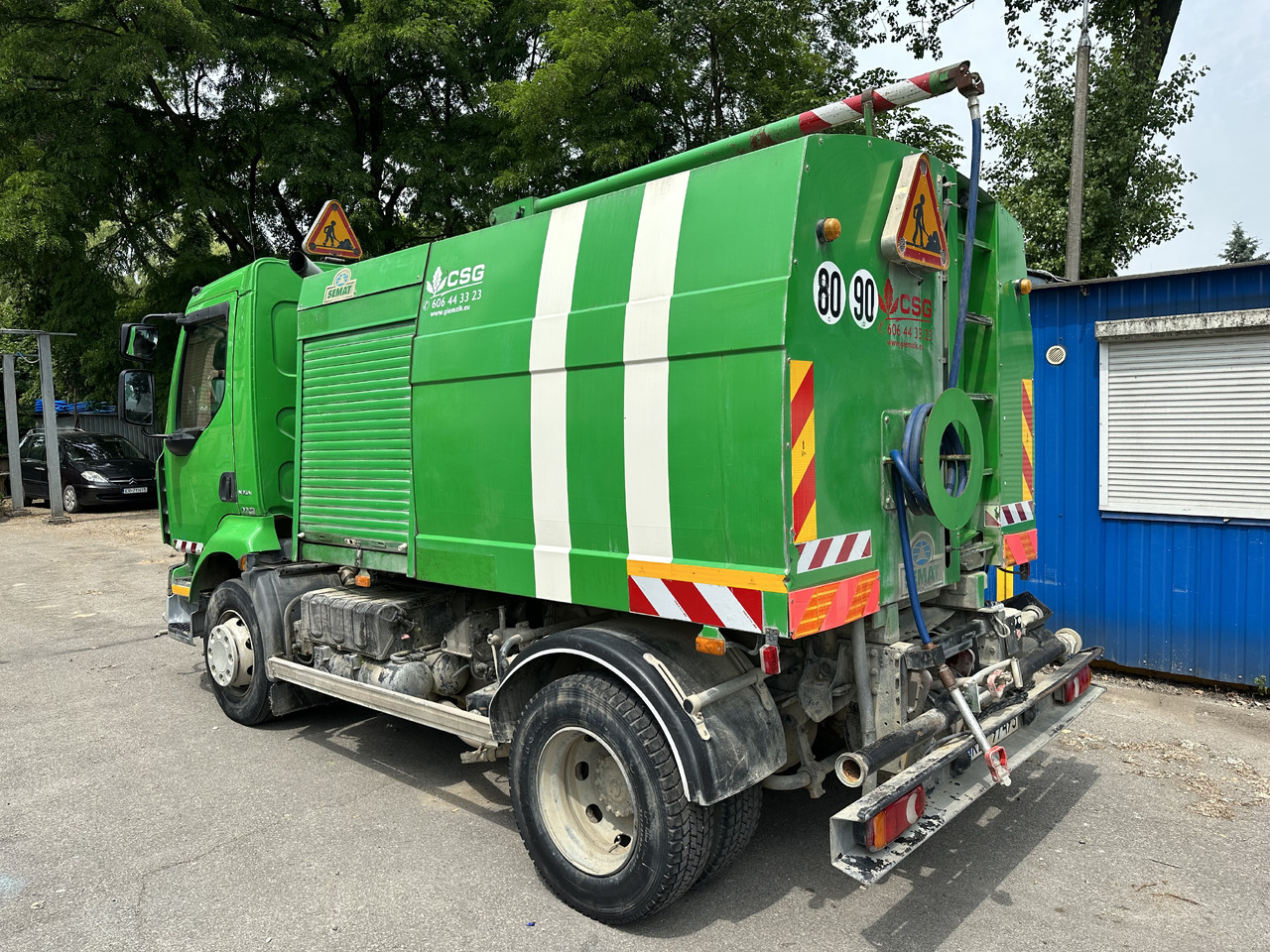 Renault Midlum Semat streetwasher water truck Laveuse 4500l schemmfahrzeug - Fejebil: billede 2 Renault Midlum Semat streetwasher water truck Laveuse 4500l schemmfahrzeug - Fejebil: billede 2