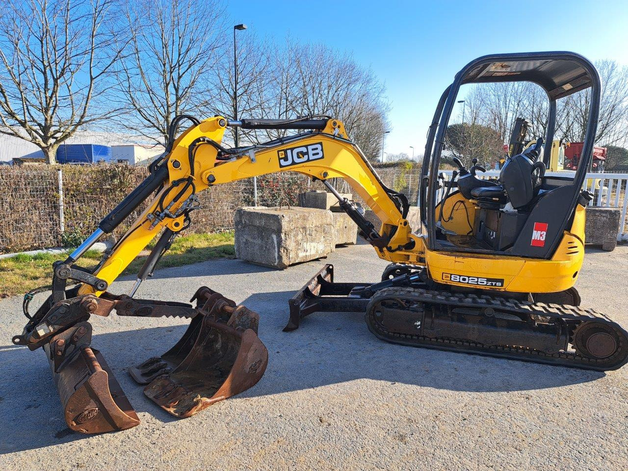 Mini pelle occasion JCB 8025ZTSCAN - Minigravemaskine: billede 1 Mini pelle occasion JCB 8025ZTSCAN - Minigravemaskine: billede 1