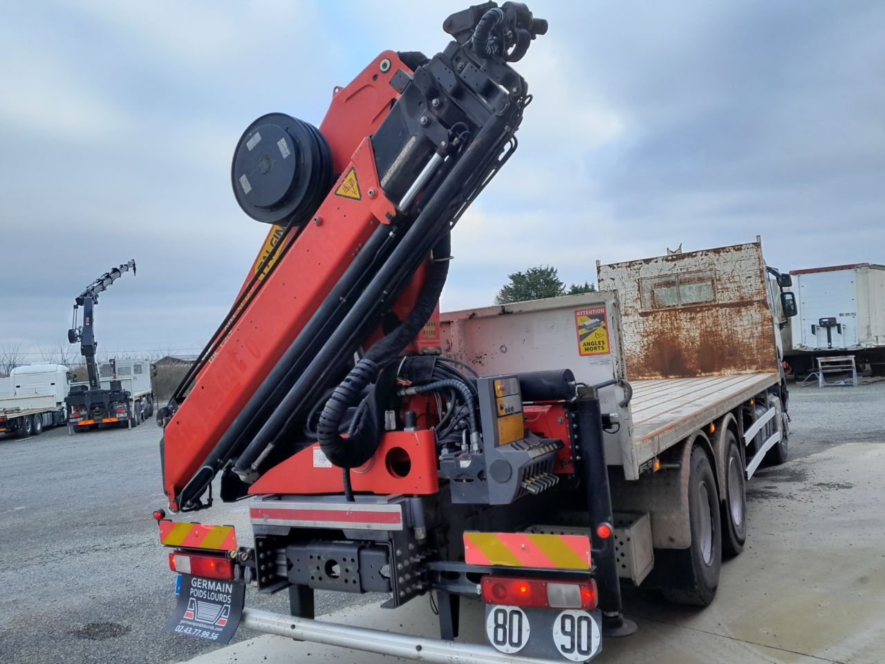 Renault C430 6x4 Standard platform Truck - Lastbil med lad, Lastbil med kran: billede 4 Renault C430 6x4 Standard platform Truck - Lastbil med lad, Lastbil med kran: billede 4