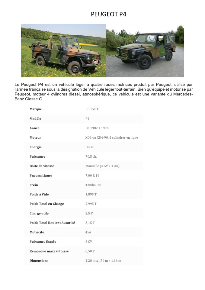 Bil PEUGEOT P4: billede 11