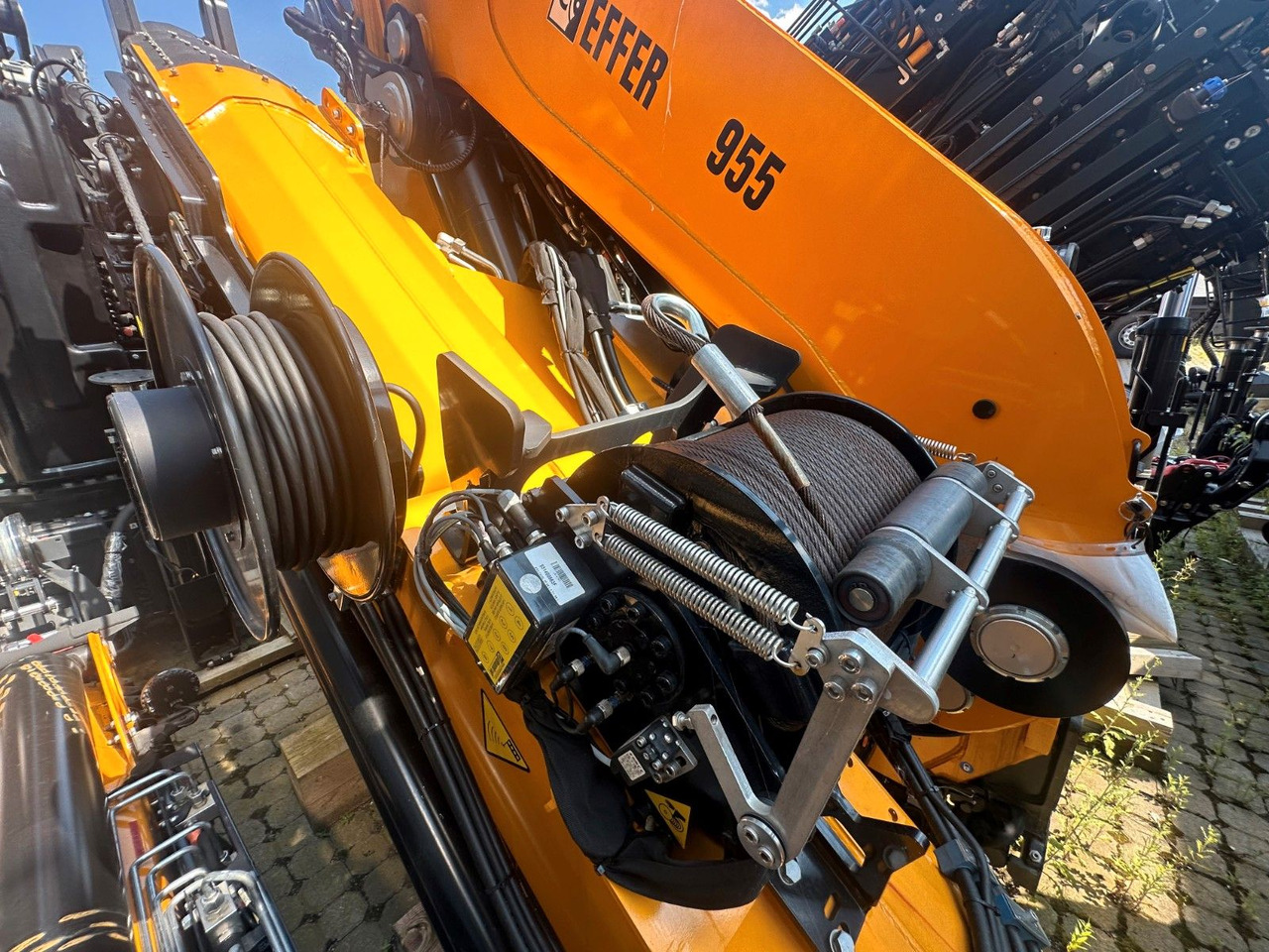 Effer-Ladekran 955-8s + Jib 6s - Lastbil med kran: billede 2 Effer-Ladekran 955-8s + Jib 6s - Lastbil med kran: billede 2