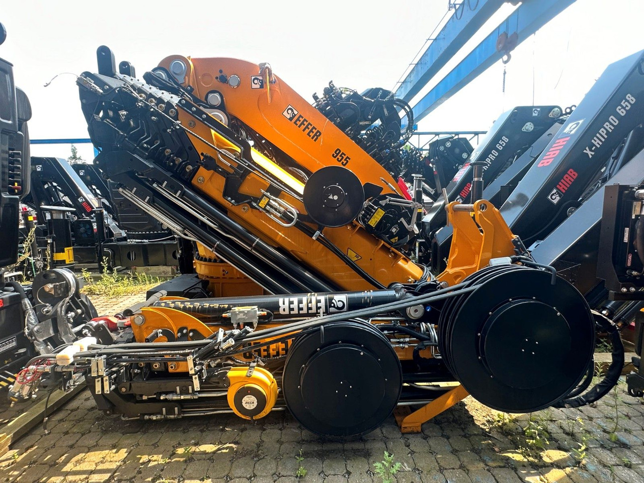 Effer-Ladekran 955-8s + Jib 6s - Lastbil med kran: billede 1 Effer-Ladekran 955-8s + Jib 6s - Lastbil med kran: billede 1