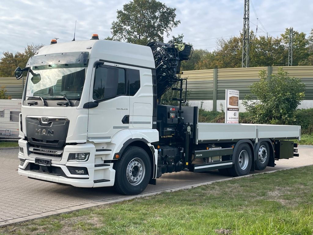 MAN TGS 26.480 /6X Hiab X-HIRRO 302 E-6 JIB 70x4 - Lastbil med lad, Lastbil med kran: billede 1 MAN TGS 26.480 /6X Hiab X-HIRRO 302 E-6 JIB 70x4 - Lastbil med lad, Lastbil med kran: billede 1