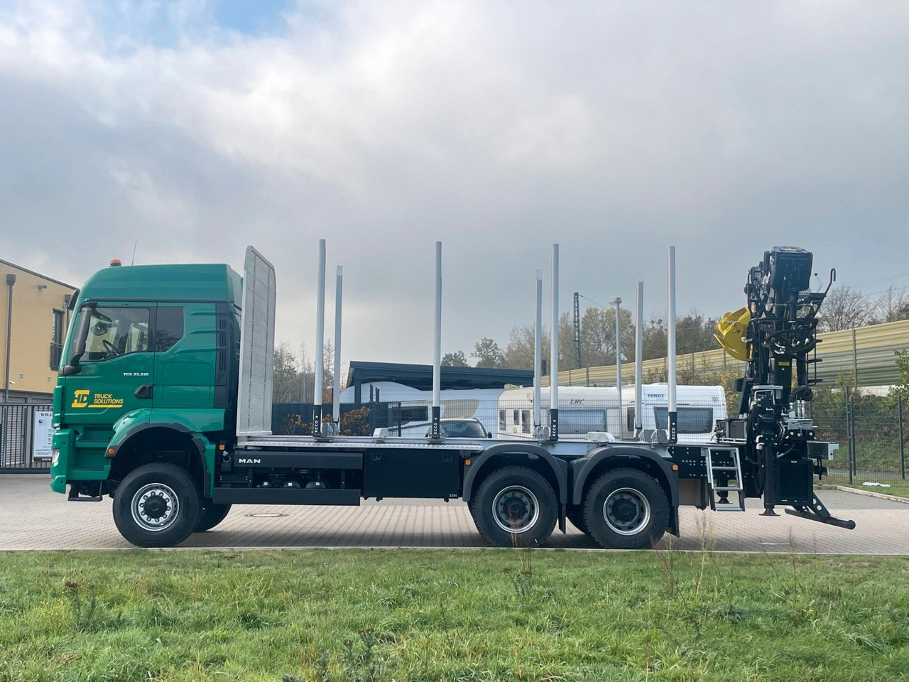 MAN TGS 33.520 6X6 Euro6e Loglift 165 Z Retarder - Tømmerbil, Lastbil med kran: billede 3 MAN TGS 33.520 6X6 Euro6e Loglift 165 Z Retarder - Tømmerbil, Lastbil med kran: billede 3