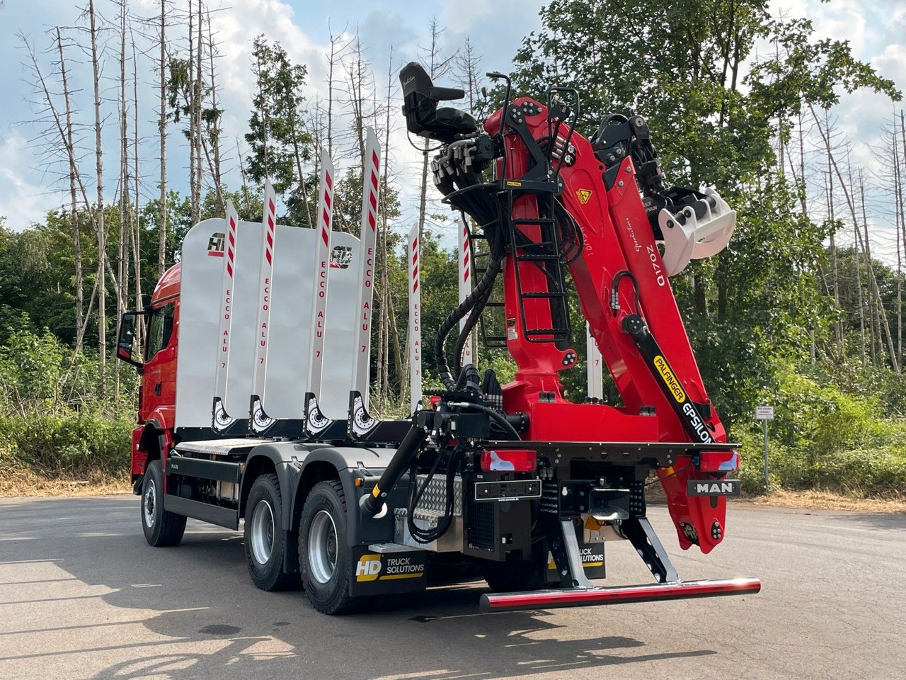 MAN TGS 33.520 6X6 Euro6e Radstand 3900mm EPSILON - Tømmerbil, Lastbil med kran: billede 5 MAN TGS 33.520 6X6 Euro6e Radstand 3900mm EPSILON - Tømmerbil, Lastbil med kran: billede 5