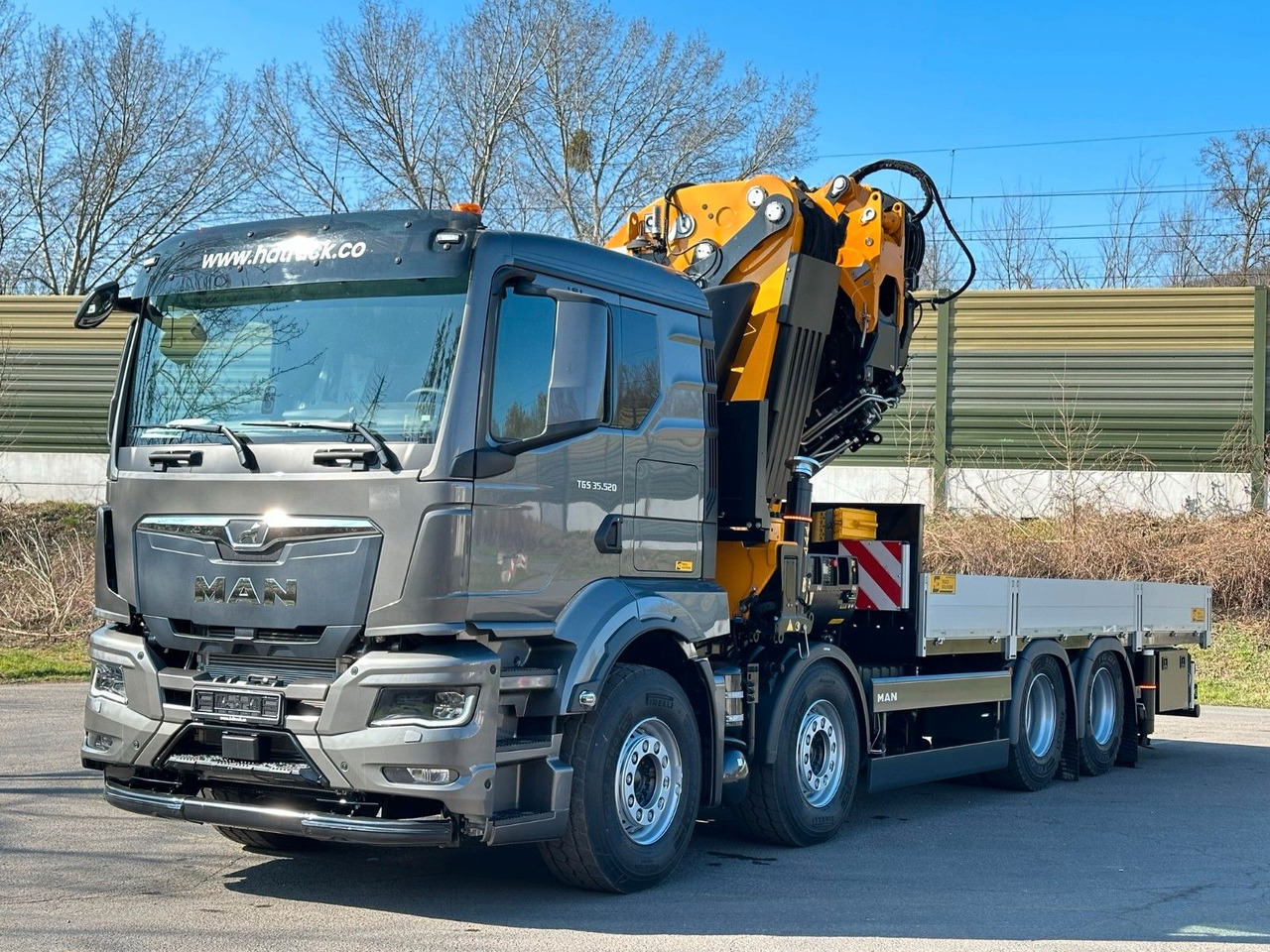 MAN TGS 35.520 8X4 TG 3 EFFER 955-8s +Jib 6sAUTOKRAN - Lastbil med lad, Lastbil med kran: billede 5 MAN TGS 35.520 8X4 TG 3 EFFER 955-8s +Jib 6sAUTOKRAN - Lastbil med lad, Lastbil med kran: billede 5