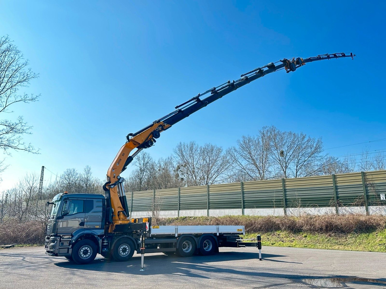 MAN TGS 35.520 8X4 TG 3 EFFER 955-8s +Jib 6sAUTOKRAN - Lastbil med kran: billede 3 MAN TGS 35.520 8X4 TG 3 EFFER 955-8s +Jib 6sAUTOKRAN - Lastbil med kran: billede 3