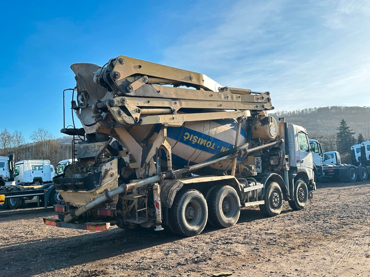 Volvo FM380 8X4 CIFA 28m Fahrmischer Pumpe - Betonpumpe: billede 4 Volvo FM380 8X4 CIFA 28m Fahrmischer Pumpe - Betonpumpe: billede 4