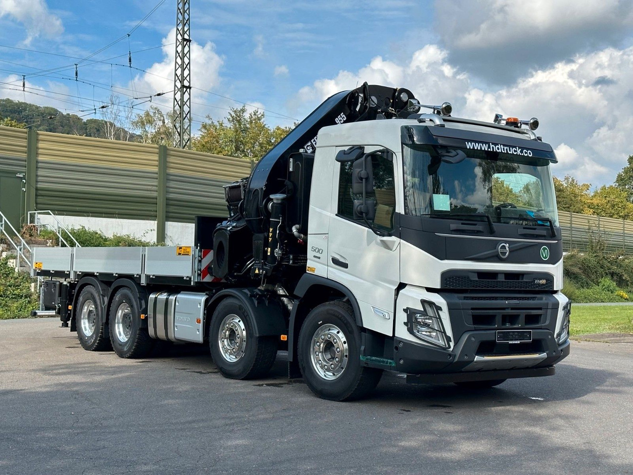 Volvo FMX 500 8x4 EFFER 955-8s + Jib 6s - Lastbil med kran: billede 1 Volvo FMX 500 8x4 EFFER 955-8s + Jib 6s - Lastbil med kran: billede 1
