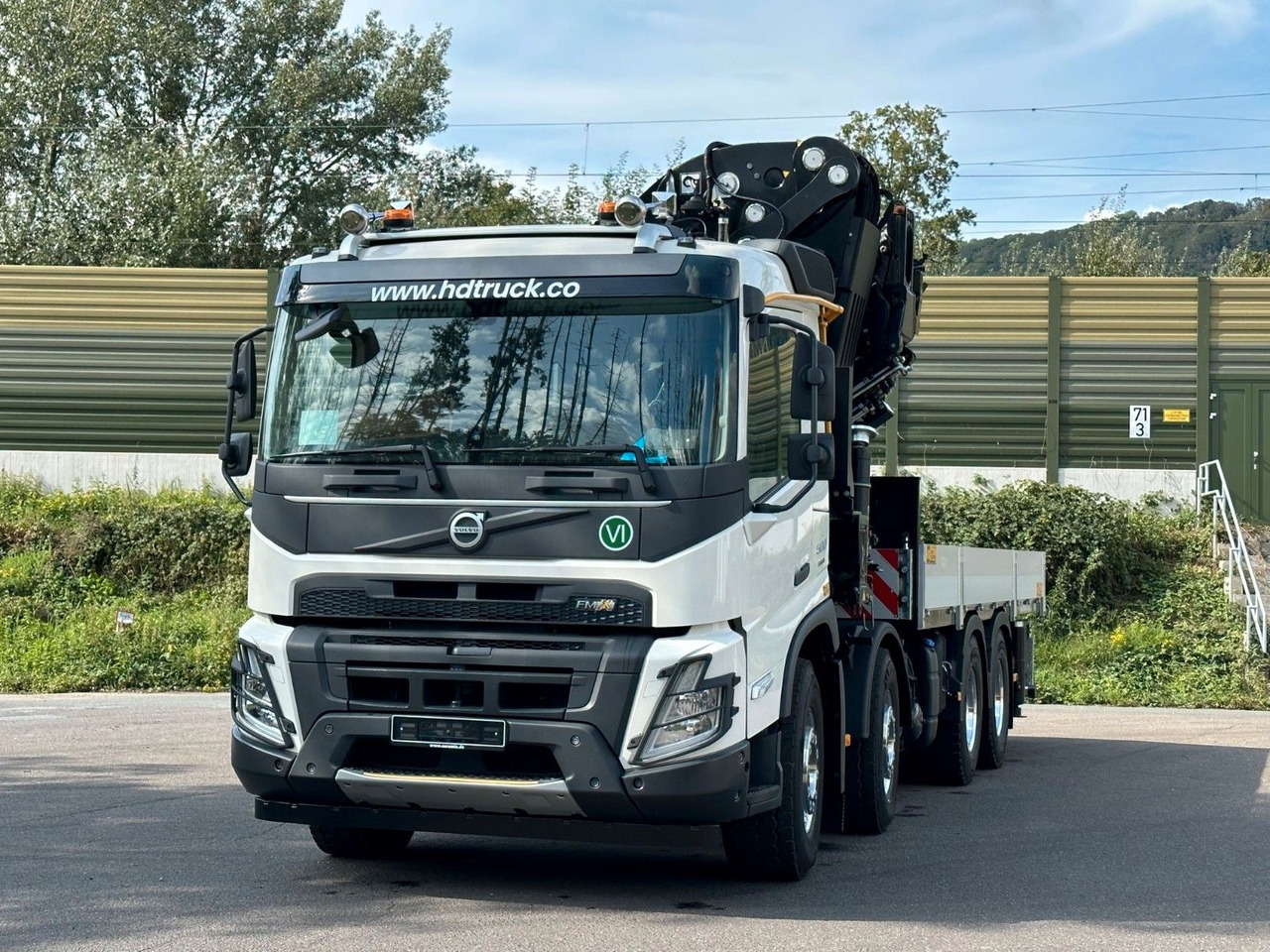 Volvo FMX 500 8x4 EFFER 955-8s + Jib 6s - Lastbil med kran: billede 2 Volvo FMX 500 8x4 EFFER 955-8s + Jib 6s - Lastbil med kran: billede 2