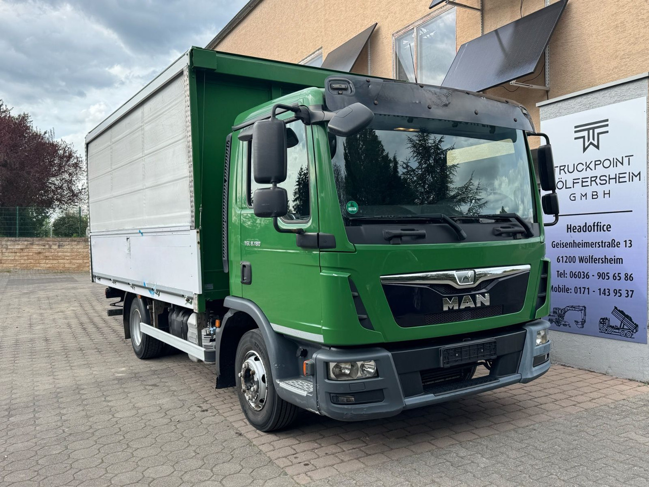 MAN TGL 8.180/2xAHK/Luft/Zertifiziert/Citylifter - Til transport af drikkevarer lastbil: billede 1 MAN TGL 8.180/2xAHK/Luft/Zertifiziert/Citylifter - Til transport af drikkevarer lastbil: billede 1