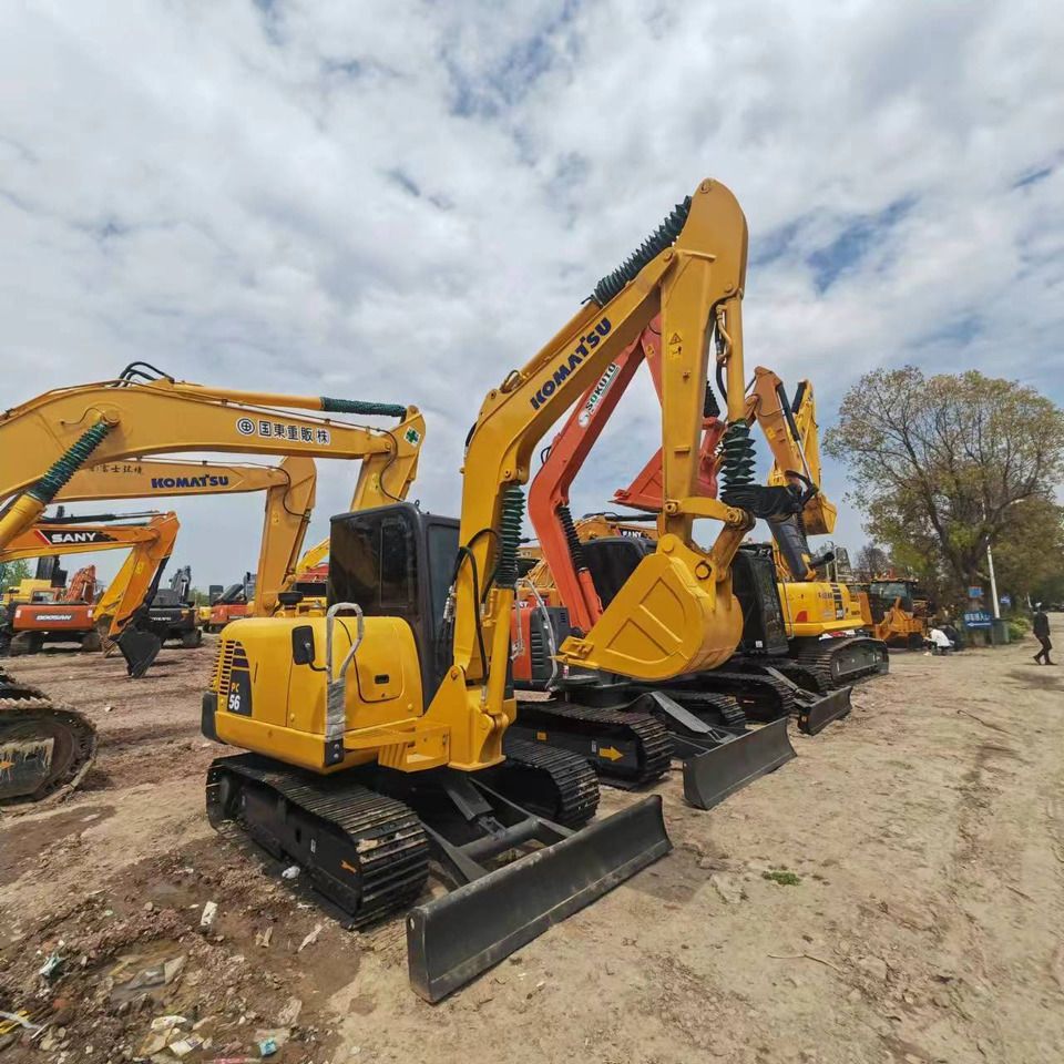 KOMATSU PC56 - Bæltegravemaskine: billede 2 KOMATSU PC56 - Bæltegravemaskine: billede 2