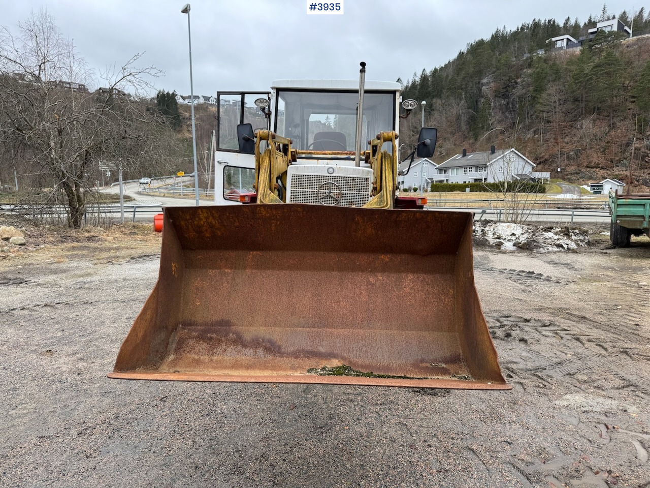 1977 MB Trac 800 Mercedes-Benz w/front loader - Traktor: billede 4 1977 MB Trac 800 Mercedes-Benz w/front loader - Traktor: billede 4
